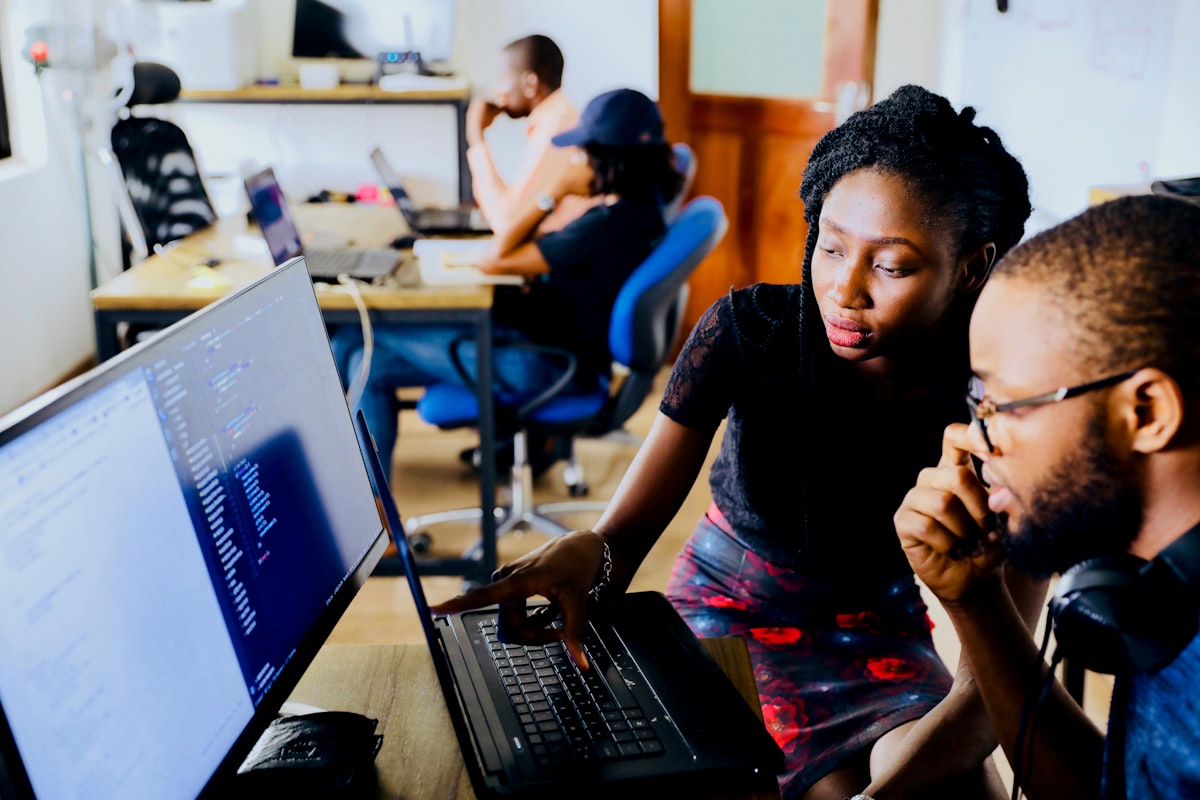 An ITSpectrum project team in a working session