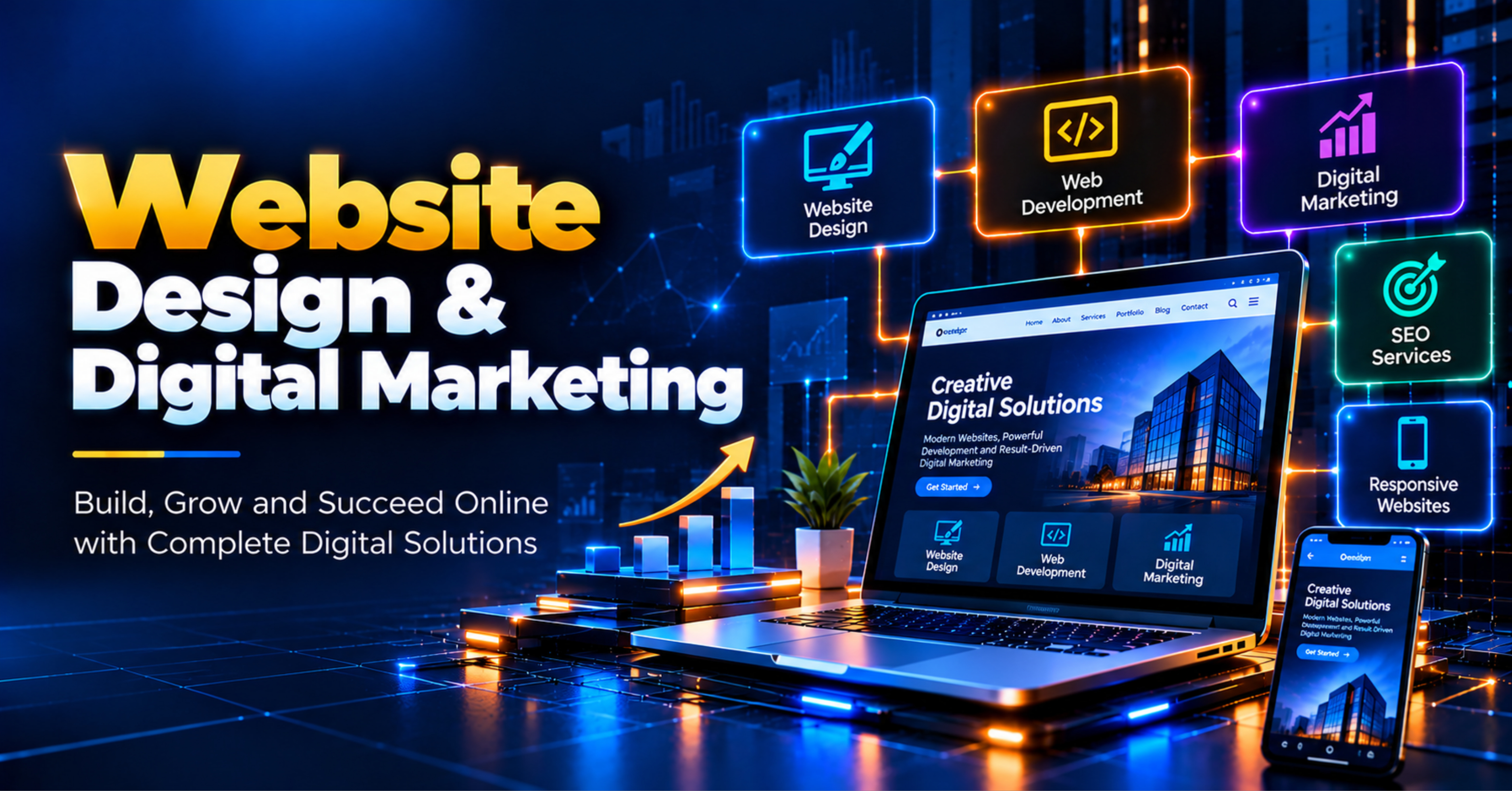 Best Website Design and Digital Marketing Service in Kolkata