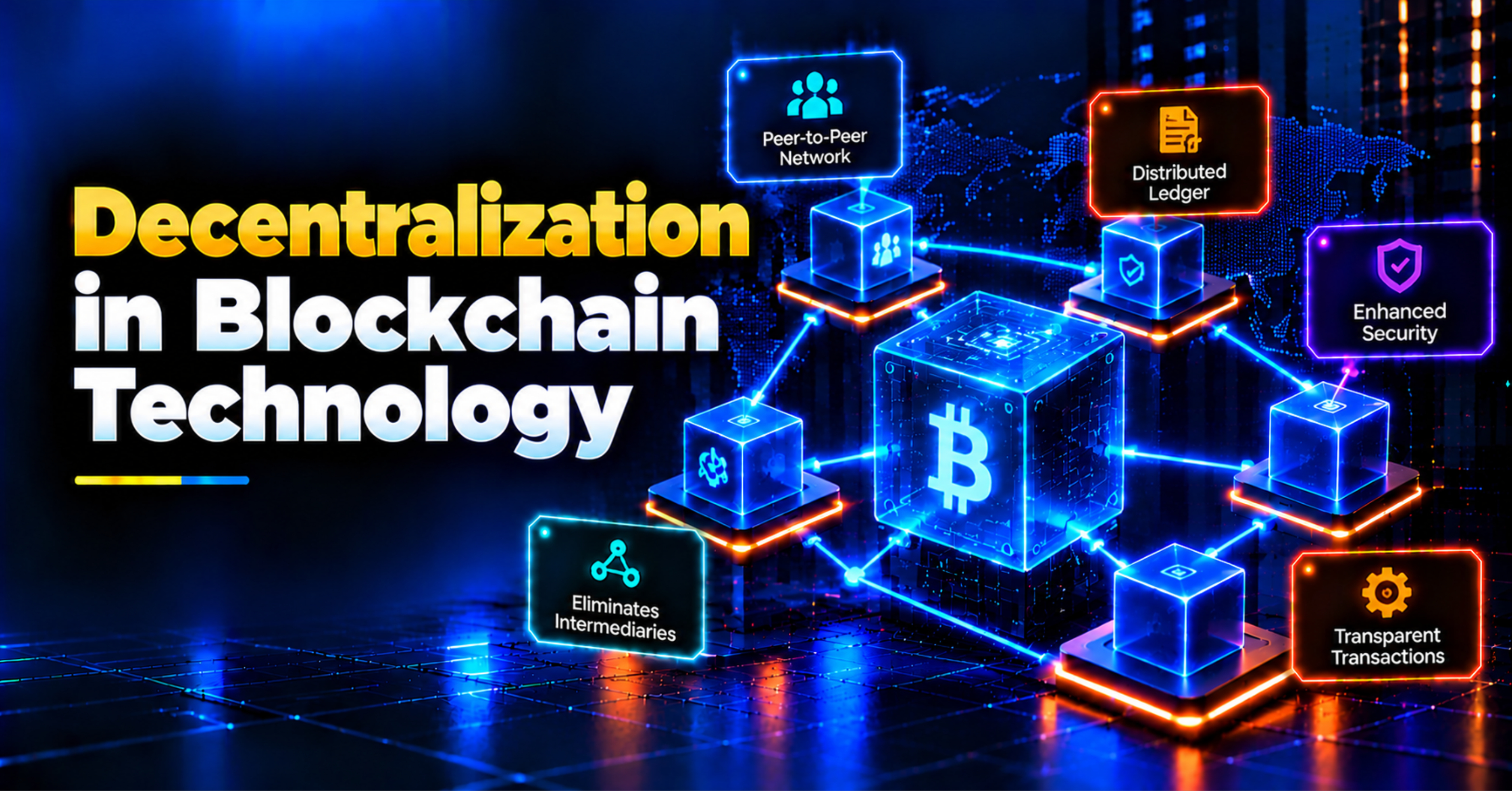 Decentralization in Blockchain: How It Works