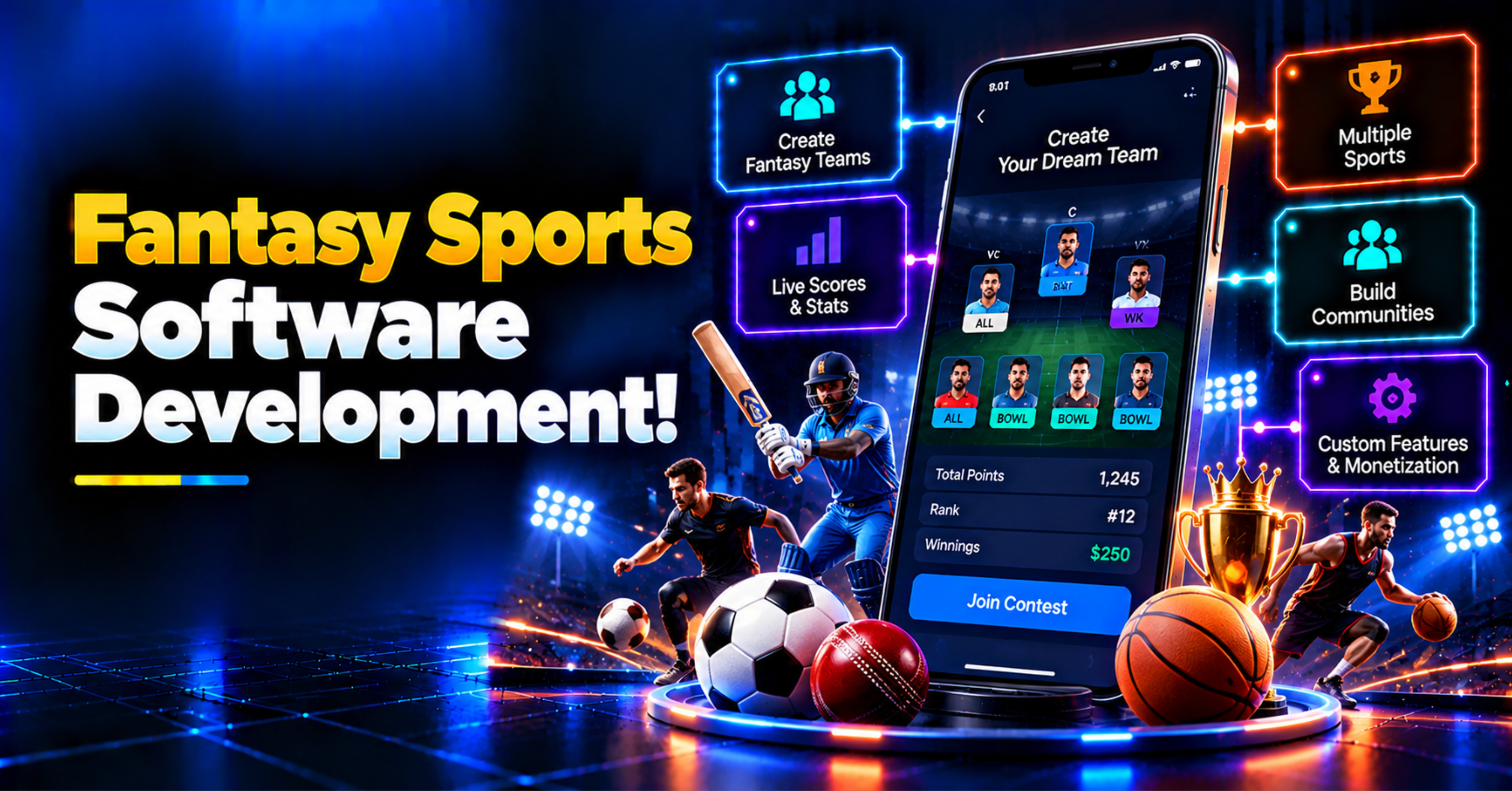 Fantasy Sports Software Development: Key Benefits