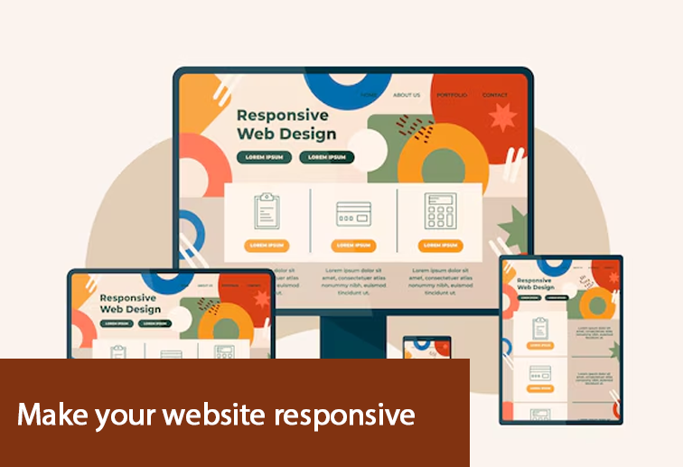 Make your website responsive with website design and development