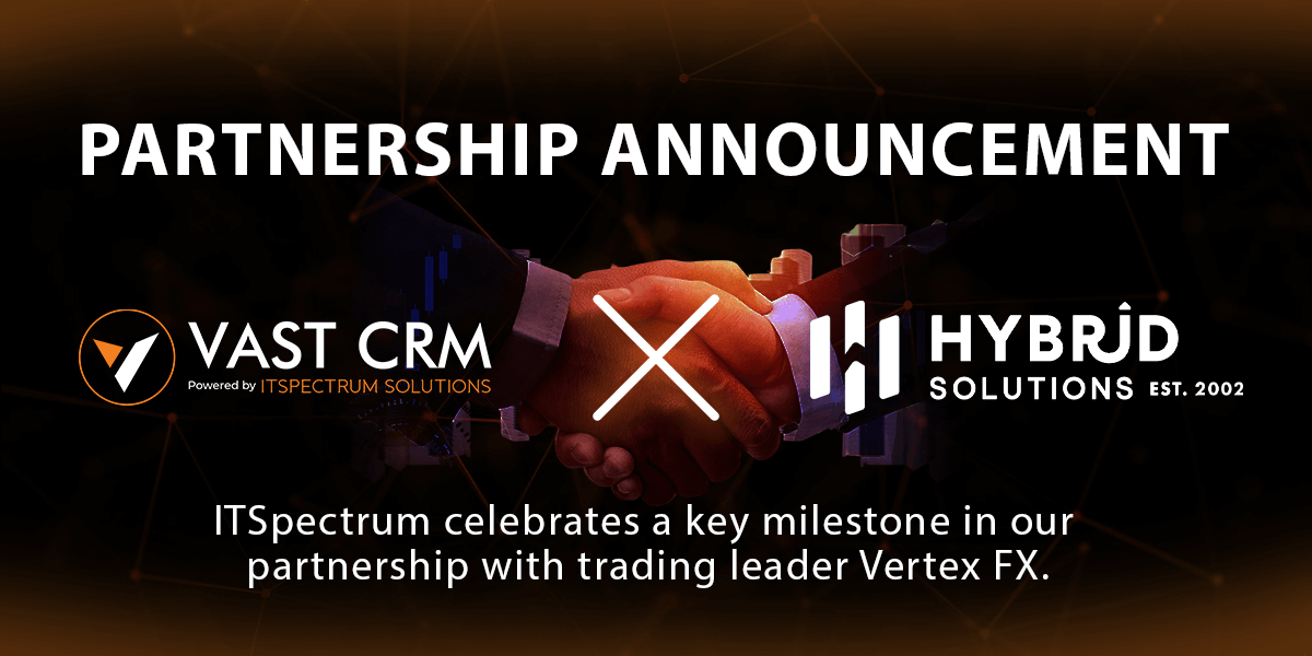ITSpectrum celebrates a key milestone in our partnership with trading leader Vertex FX