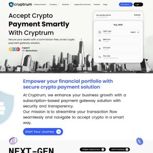 Cryptrum | Best Crypto Payment Gateway