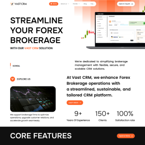 Vast CRM | Best Forex CRM